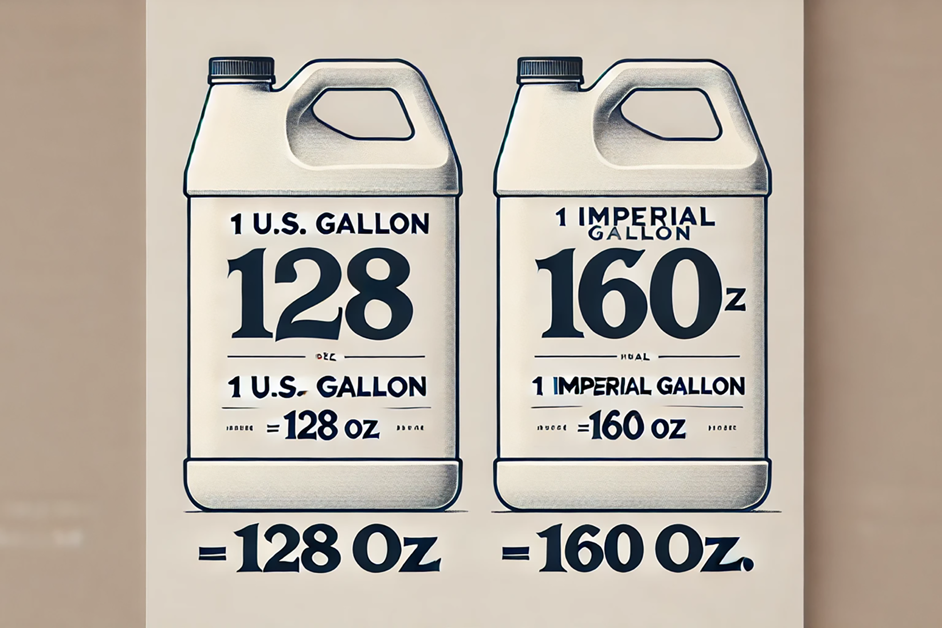 How Many Ounces Are in a Gallon
