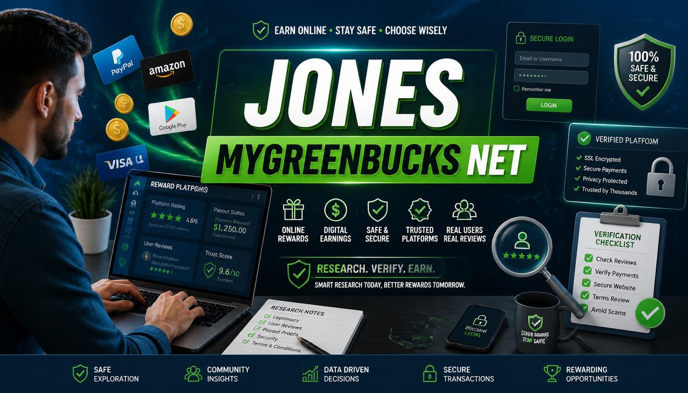 jones mygreenbucks net