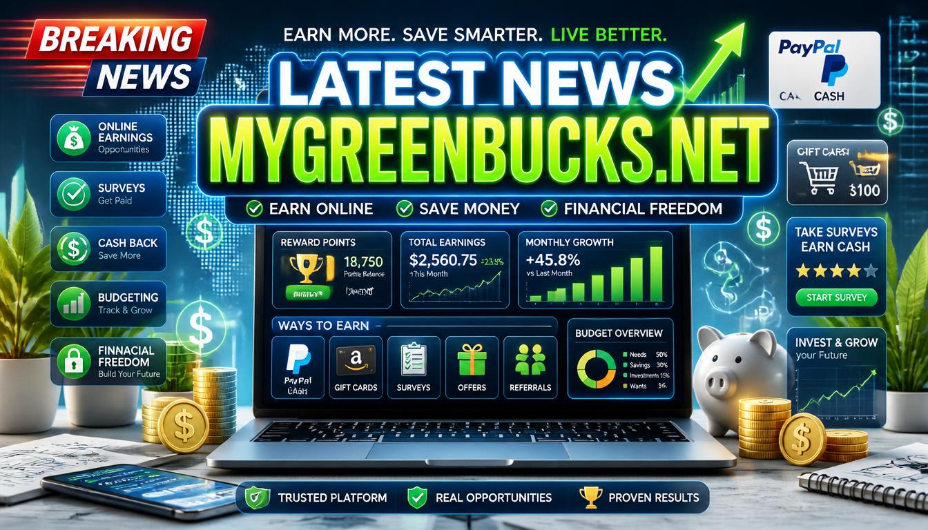 latest news mygreenbucks.net